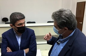 Φάρσαλα: Συνάντηση Εσκίογλου με Αυγενάκη και επικοινωνία με Λιβάνιο για τις ζημιές σε αθλητικές εγκαταστάσεις